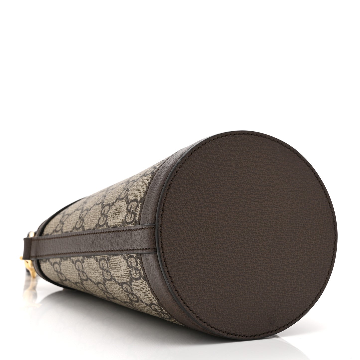 GG Supreme Monogram Ophidia Mini Bucket Bag Beige Ebony