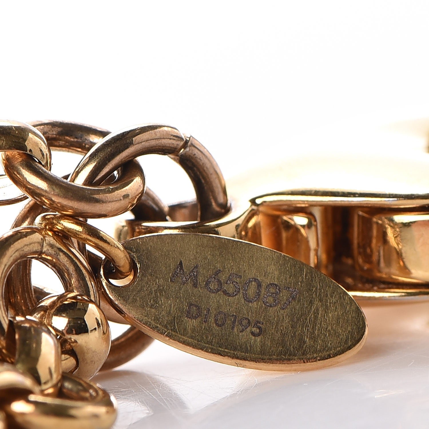 Louis Vuitton Insolence Bag Charm Ecaille 4 of 4