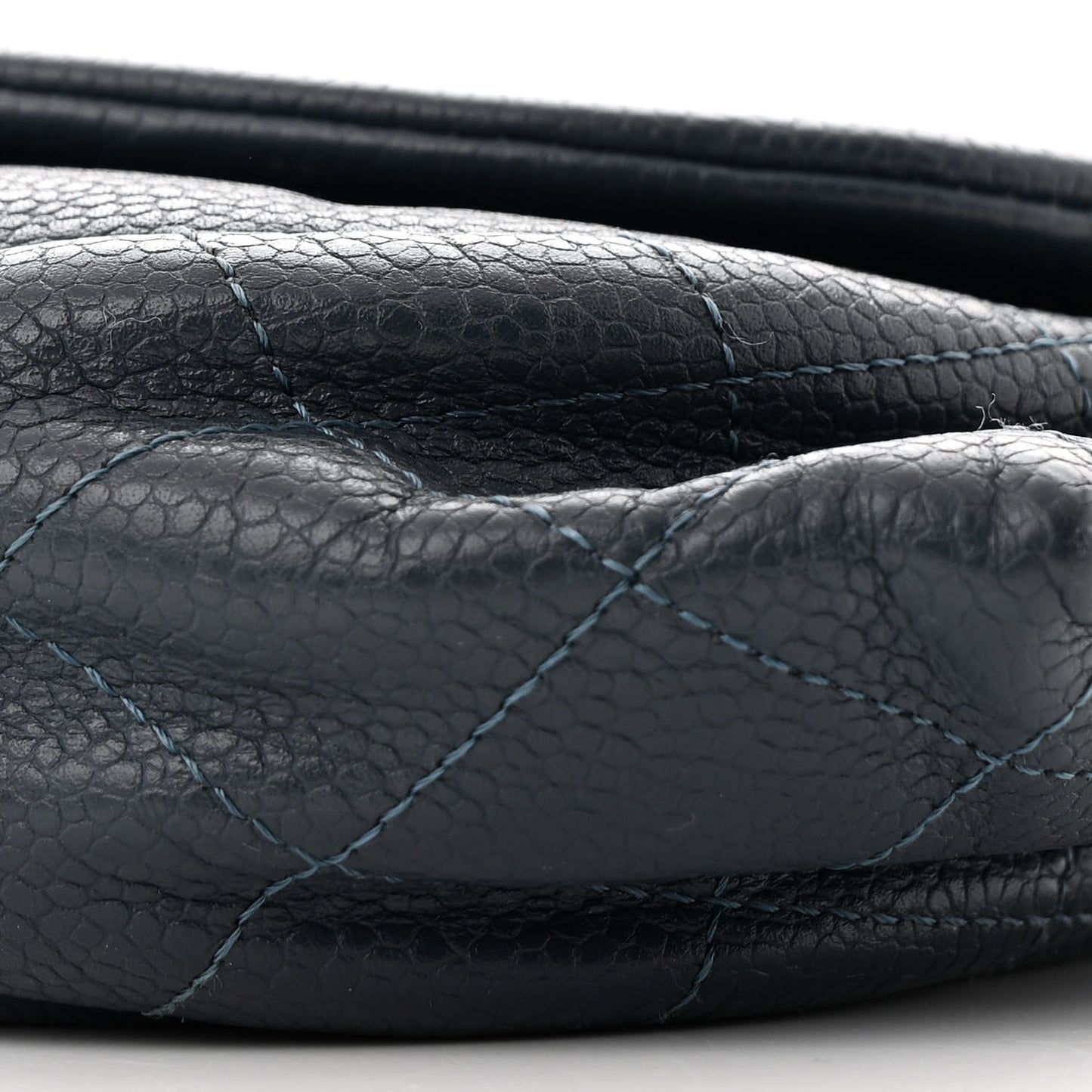 Caviar Half Moon Wallet On Chain WOC Dark Blue