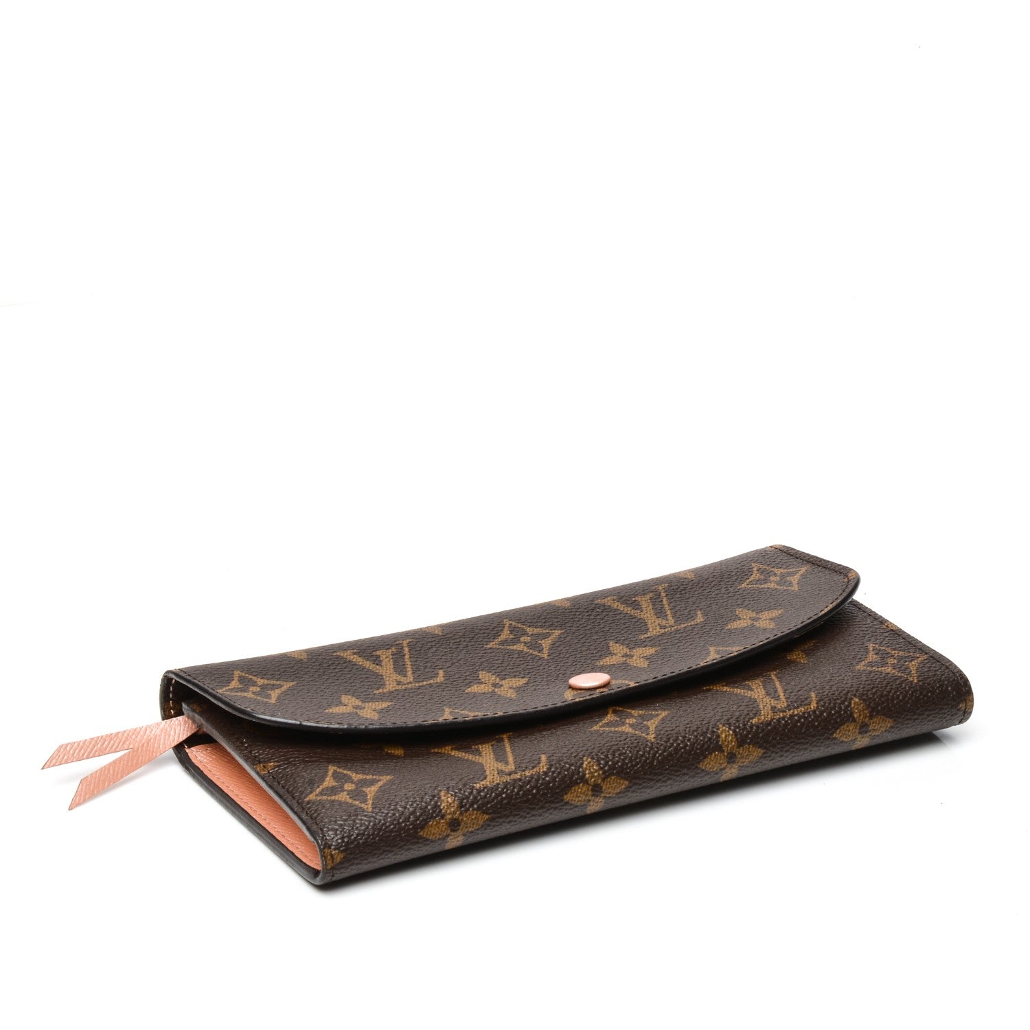Louis Vuitton Monogram Emilie Wallet Rose Nacre 4 of 9