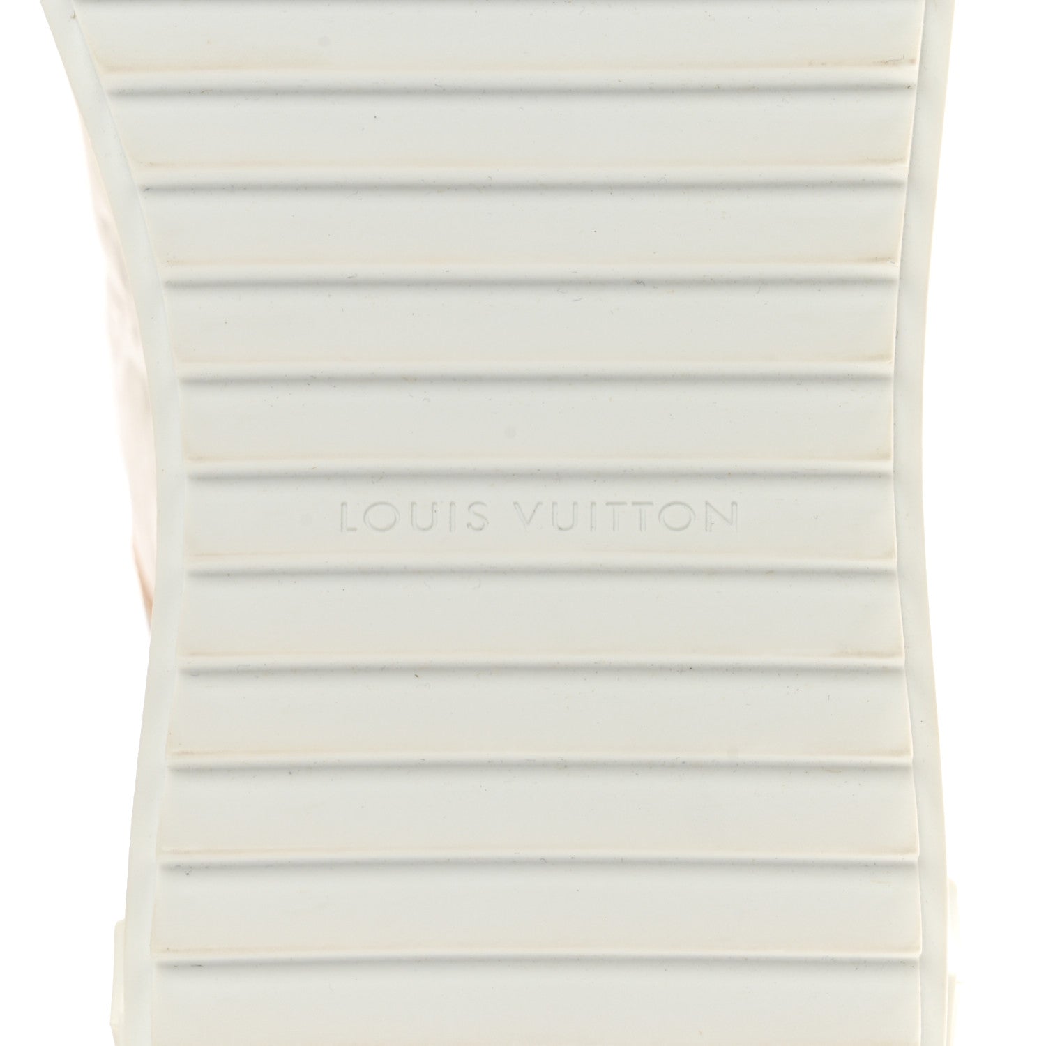 Louis Vuitton Monogram Embossed Calfskin Damier Azur Time Out Sneakers 39.5 Rose Clair Pink 6 of 8