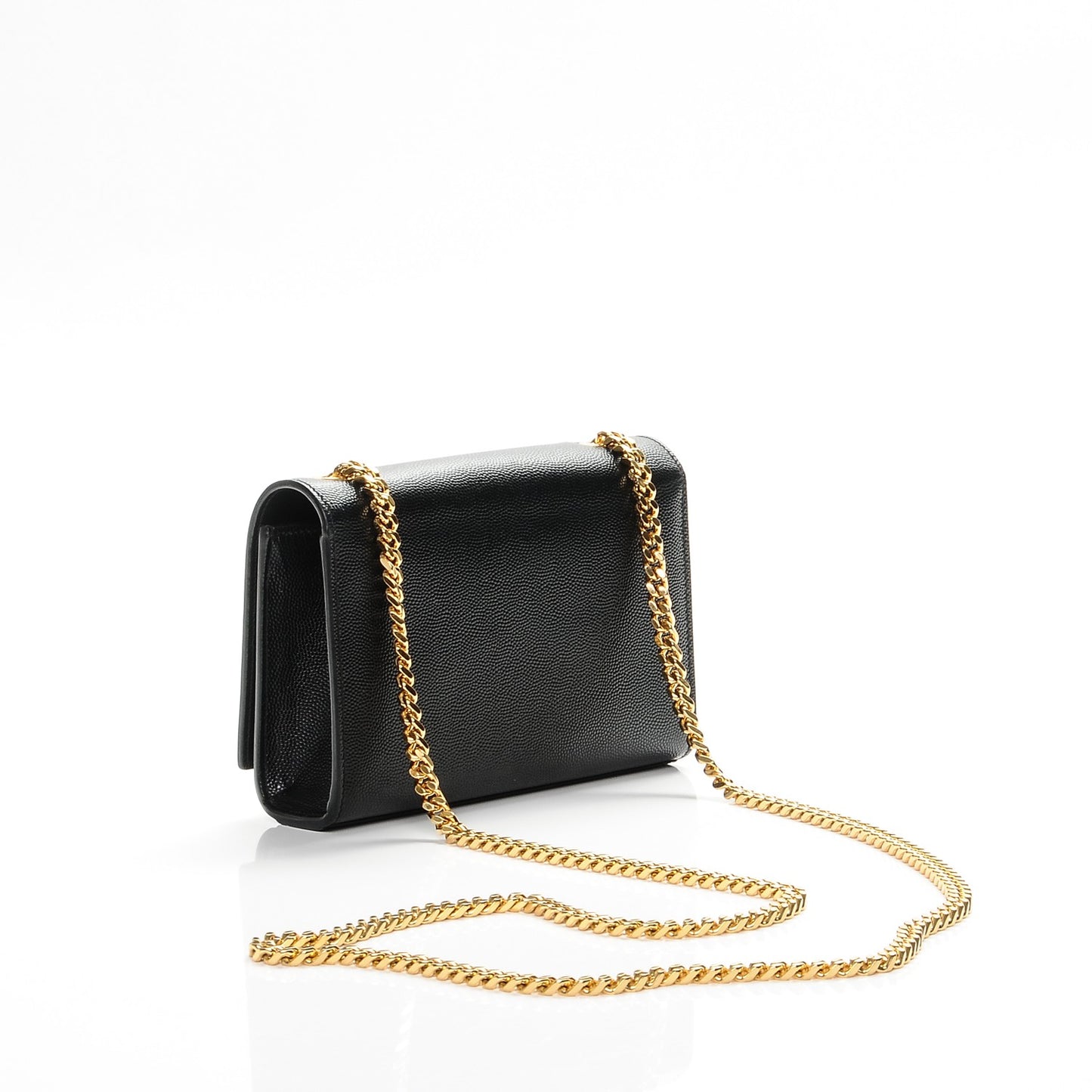 Grain De Poudre Small Monogram Kate Satchel Black