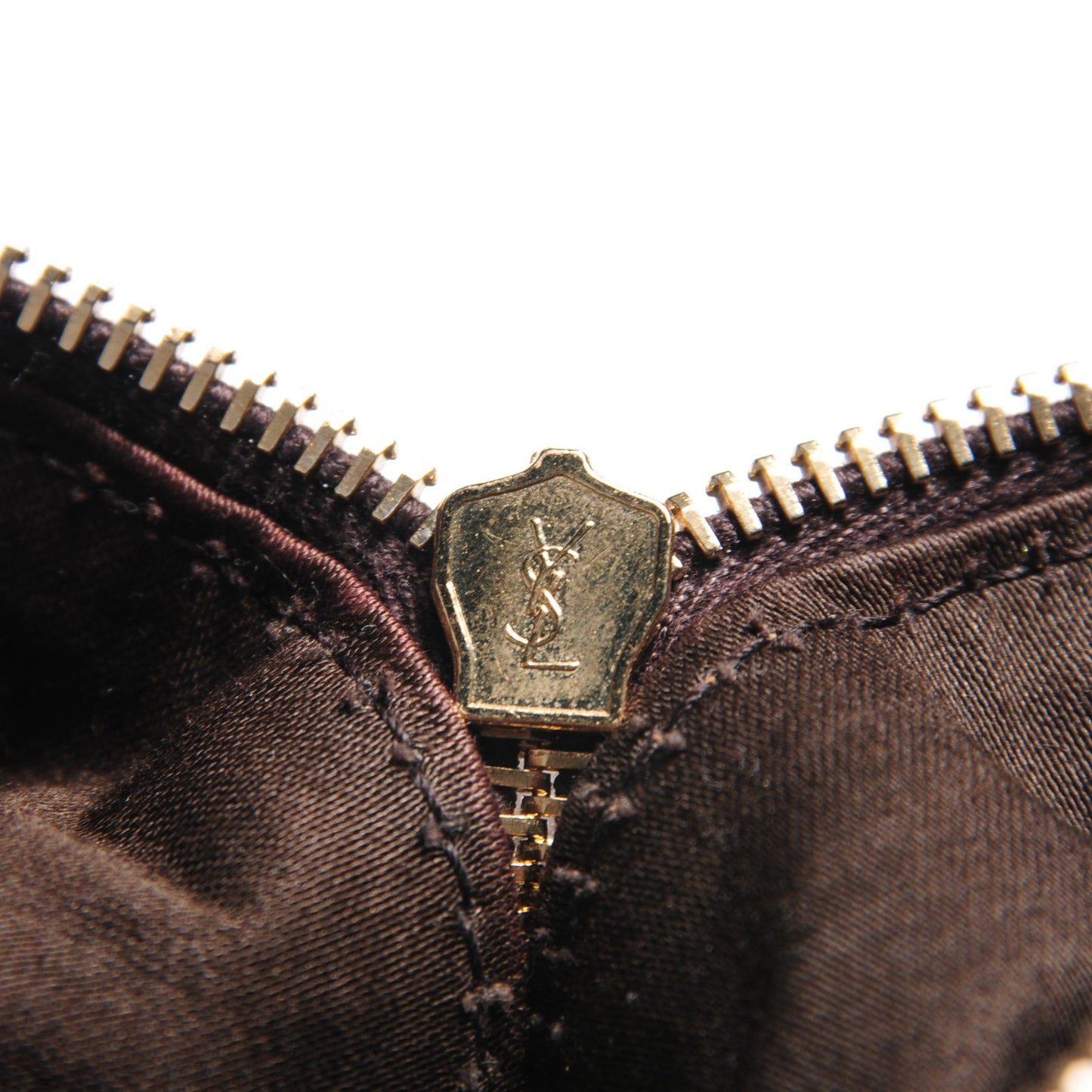 Textured Patent Medium Easy Sac Brown