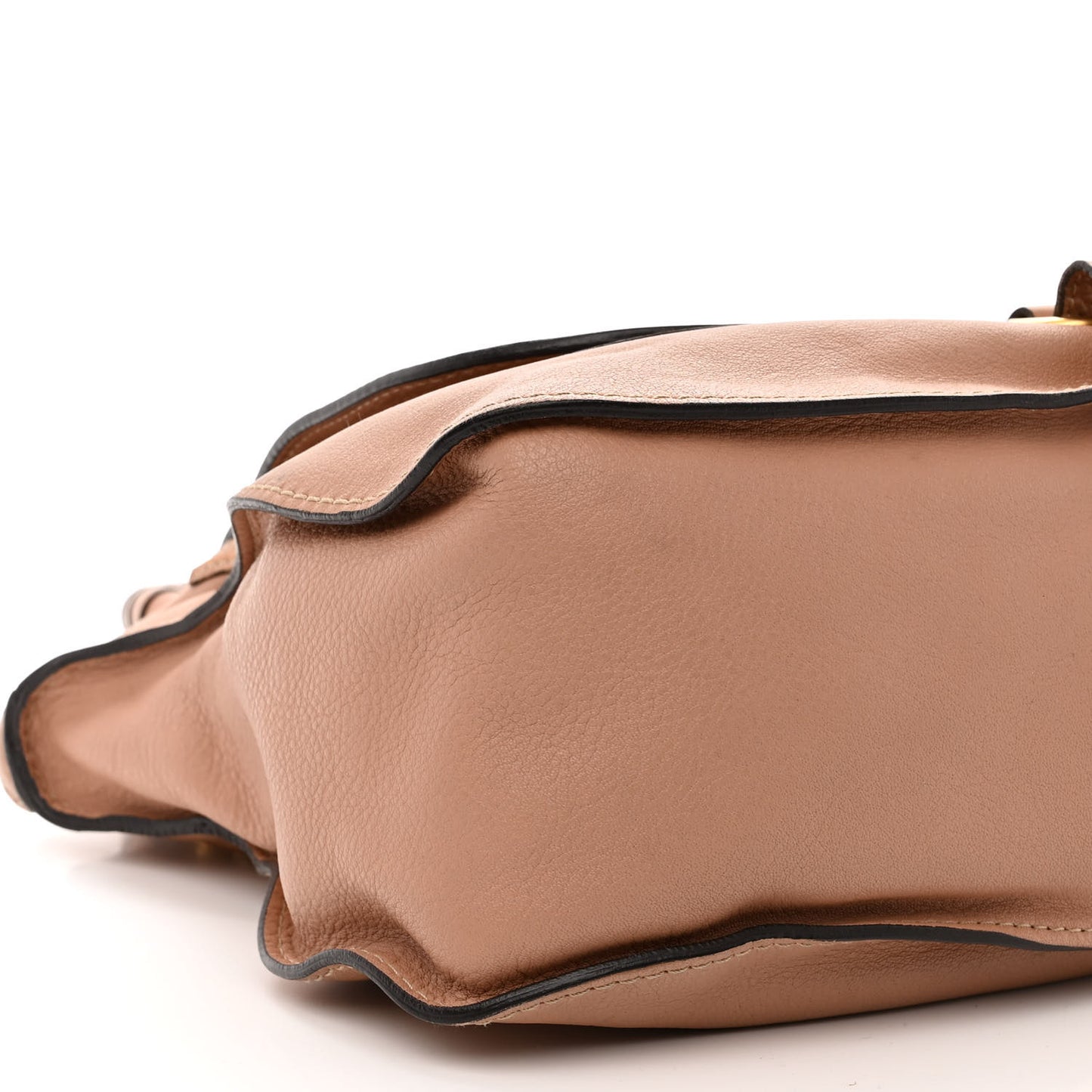 Calfskin Medium Marcie Satchel Nude