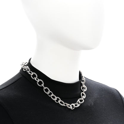 David Yurman Sterling Silver 12mm Large Oval Link Necklace 2 of 5