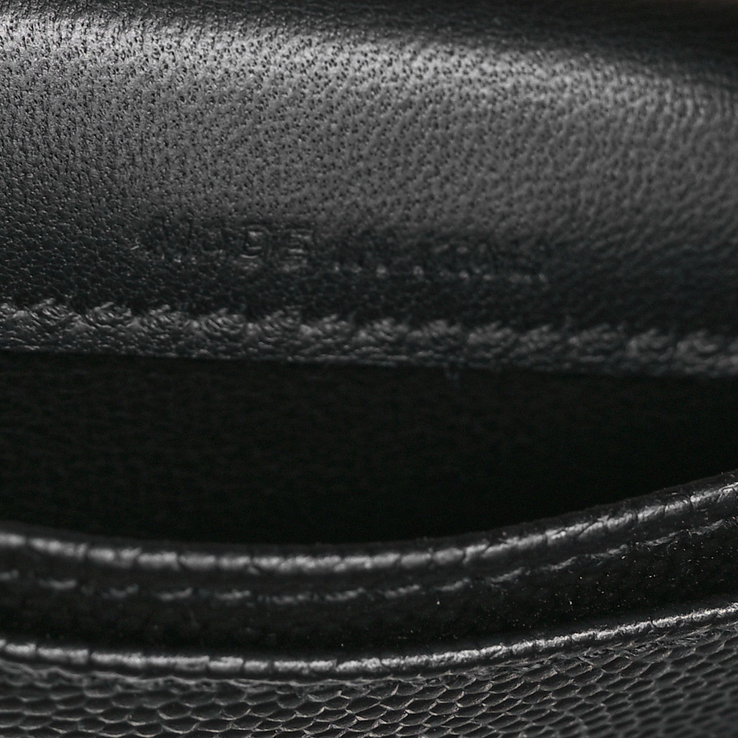 Saint Laurent Grain De Poudre Business Card Case Black 8 of 8