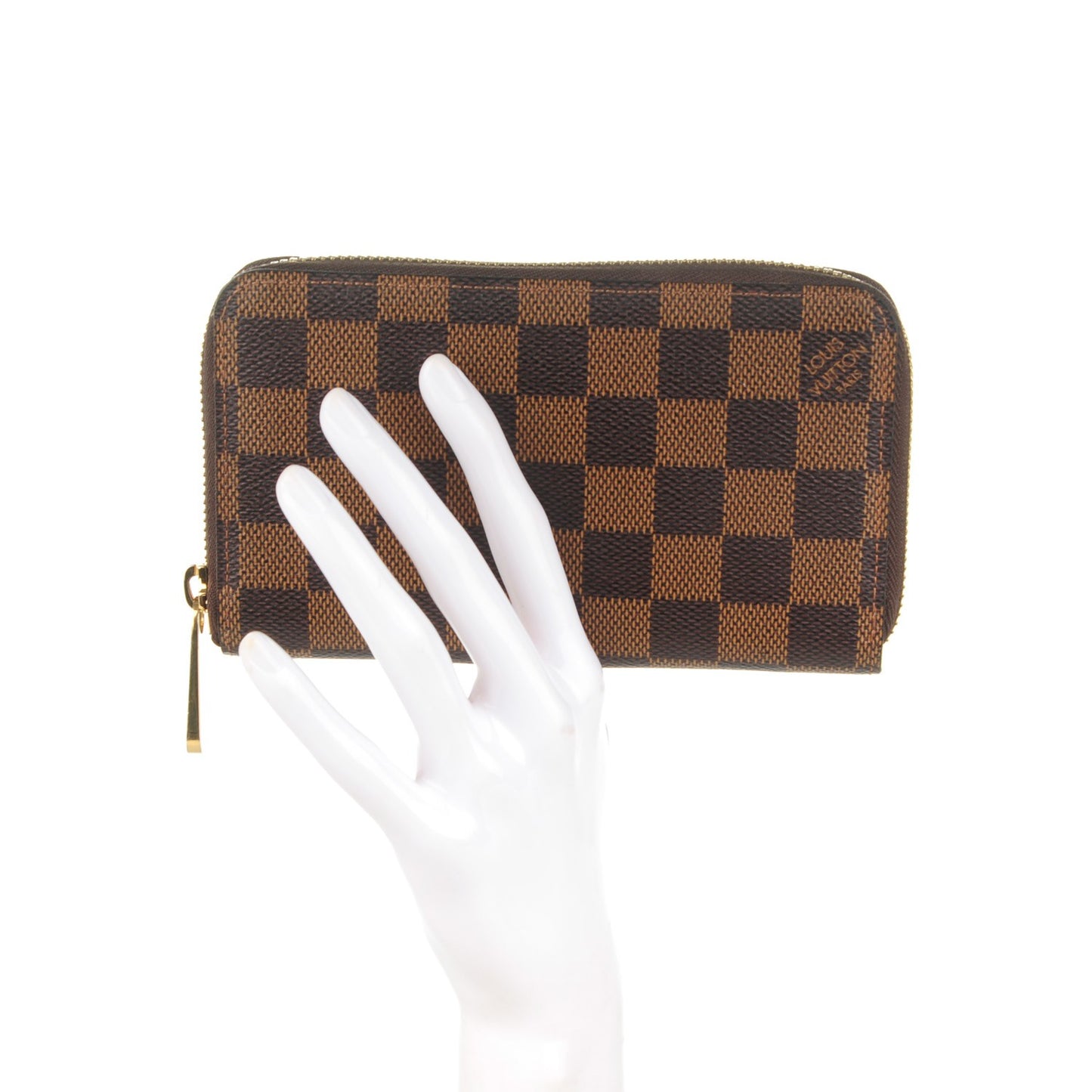 Damier Ebene Zippy Compact Wallet