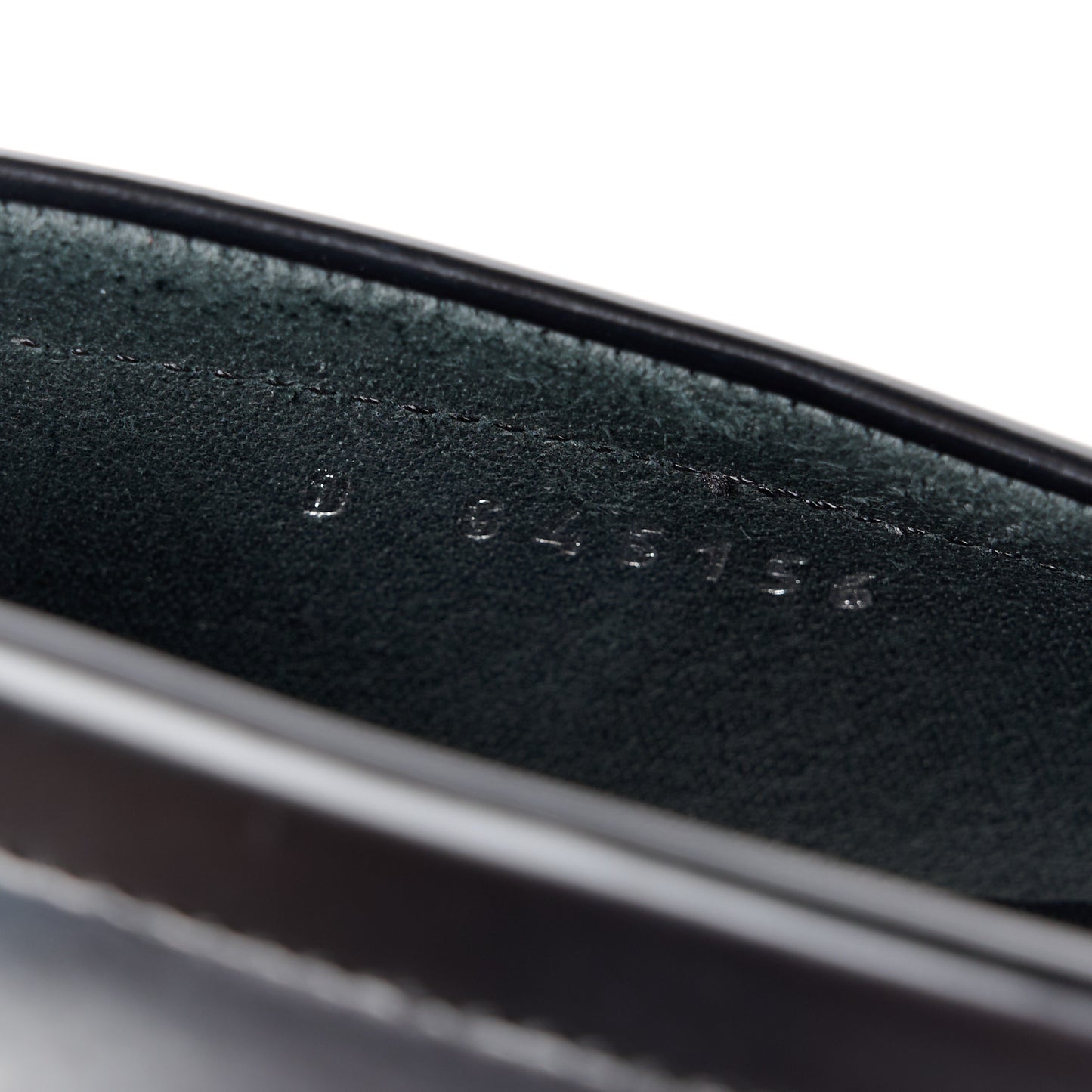 Calfskin Metal CC Loafers 36.5 Black