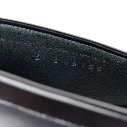 Chanel Calfskin Metal CC Loafers 36.5 Black 8 of 9