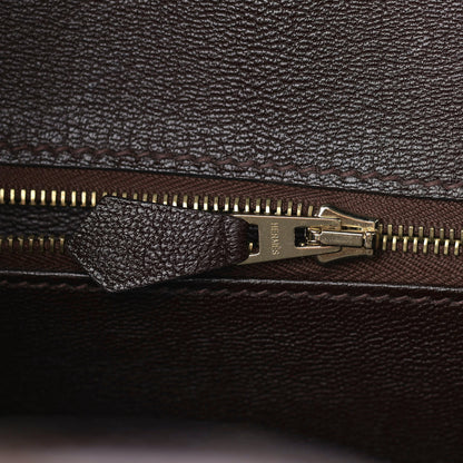 Hermes Shiny Niloticus Crocodile Birkin 25 Miel 19 of 41