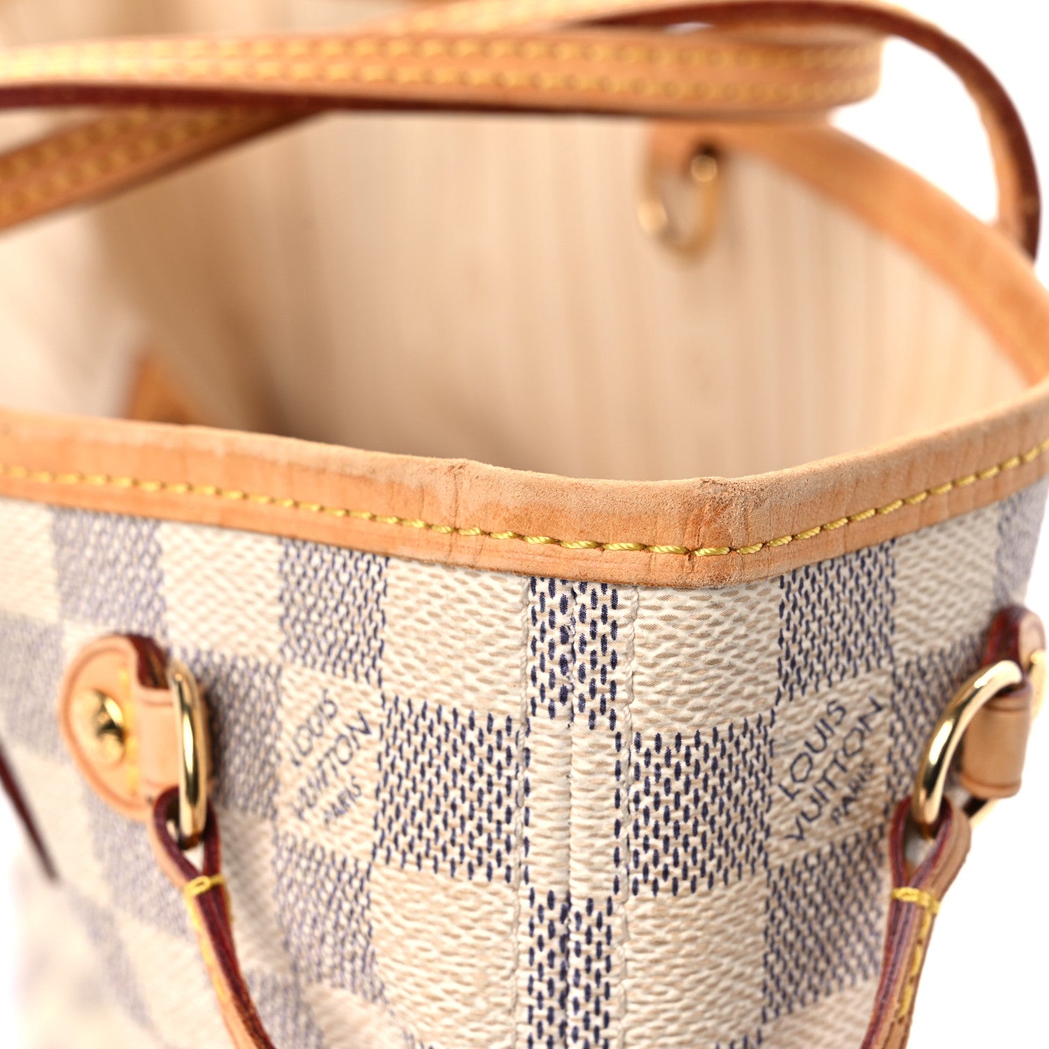 Louis Vuitton Damier Azur Neverfull PM 20 of 24