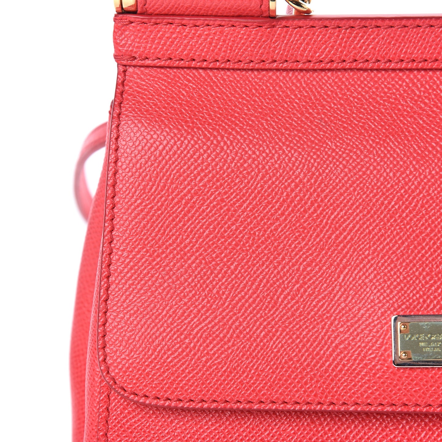 Dauphine Small Miss Sicily Satchel Roso