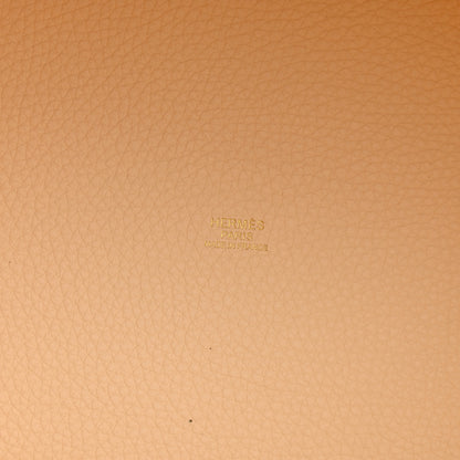 Hermes Taurillon Clemence Picotin Lock 22 MM Nata 6 of 11