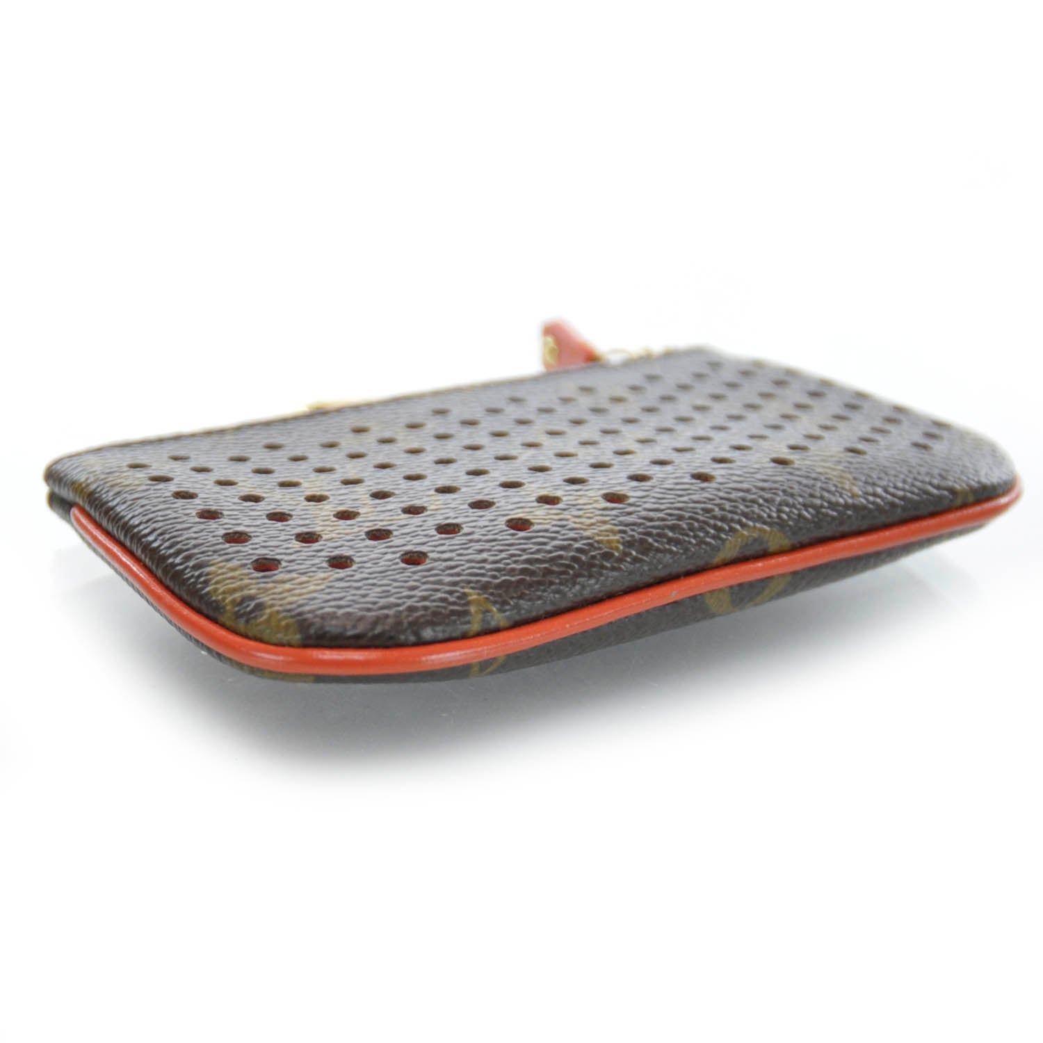 Louis Vuitton Monogram Perforated Key Pouch Orange 4 of 7