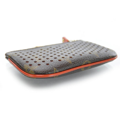 Louis Vuitton Monogram Perforated Key Pouch Orange 4 of 7