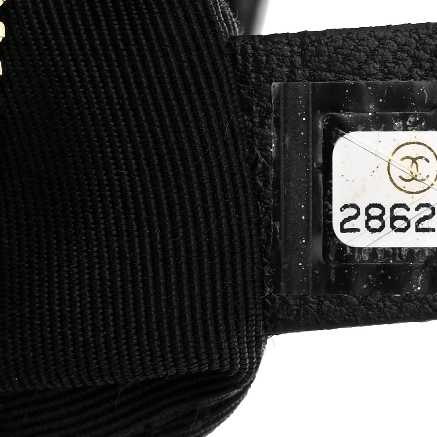 Chanel Calfskin Wool Felt Embossed Small Gabrielle Logo Hobo Black 7 of 10