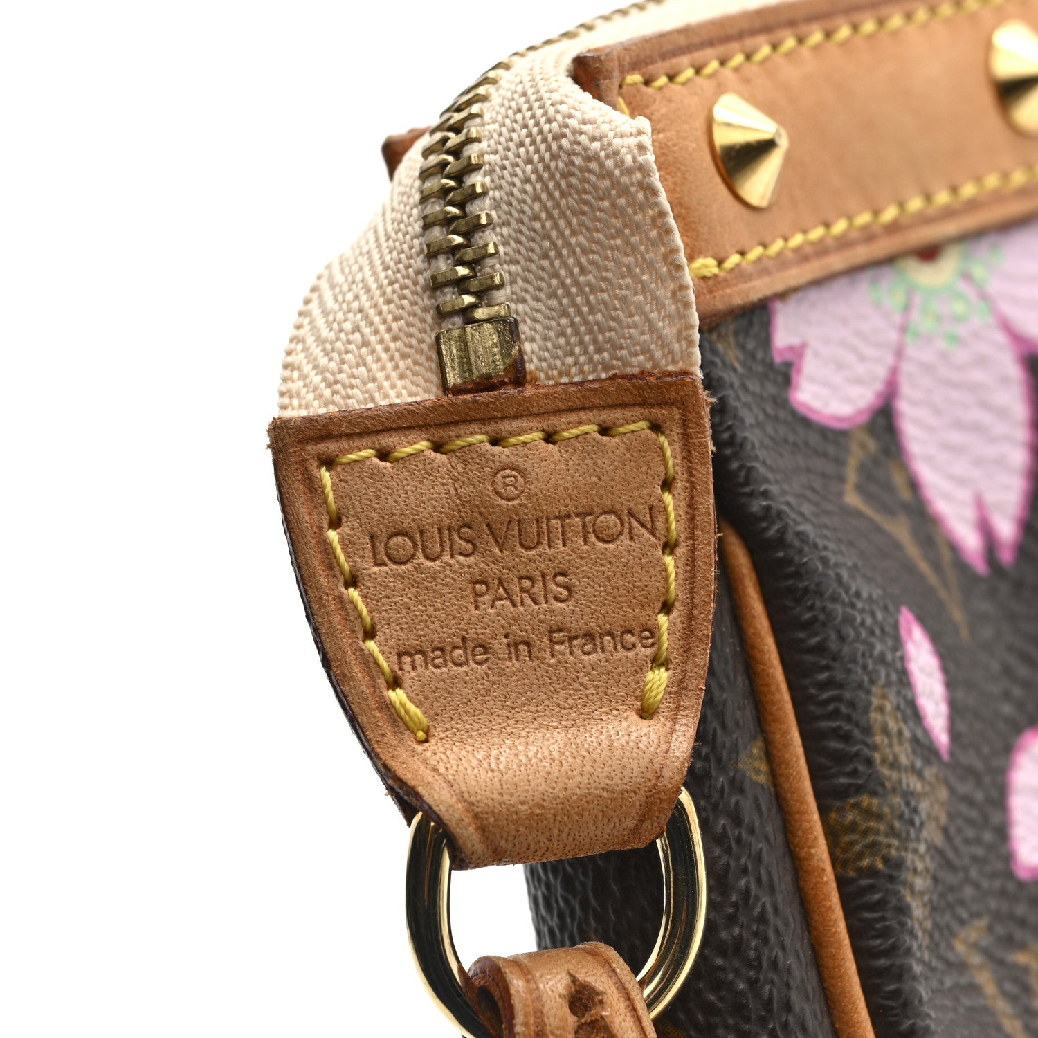 Louis Vuitton Monogram Cherry Blossom Pochette Accessories Brown 6 of 9
