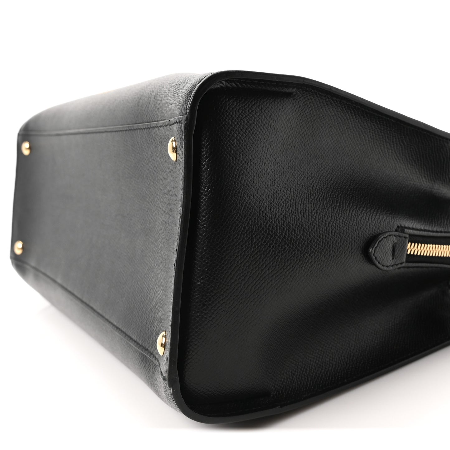 Hammered Calfskin Today Satchel Black