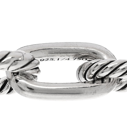 David Yurman Sterling Silver 18K Yellow Gold 11mm Madison Chain Bracelet 4 of 4