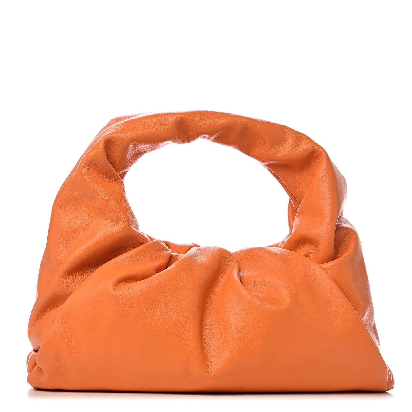 Smooth Butter Calfskin Small The Shoulder Pouch Light Orange