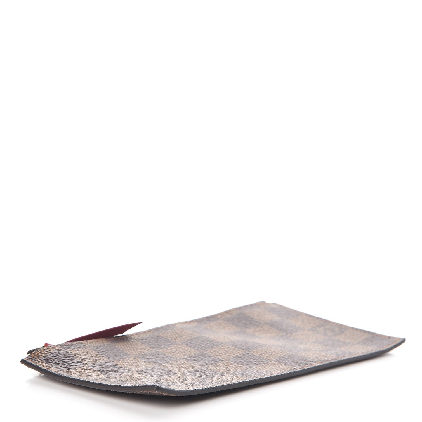 Damier Ebene Felicie Chain Wallet Zippered Insert