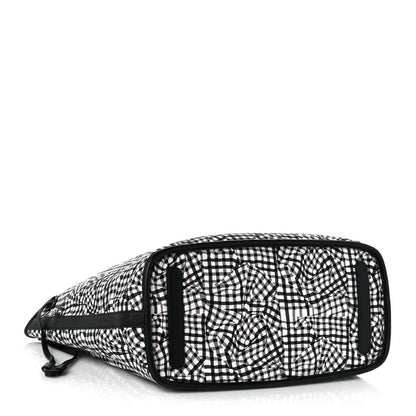 MCM Visetos Medium Liz Reversible Shopper Tote Black 14 of 19