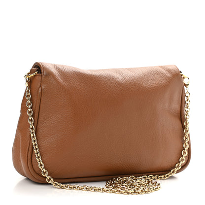 Fendi Vitello Flamingo Fendista Pouchette Crossbody Orzo 3 of 10