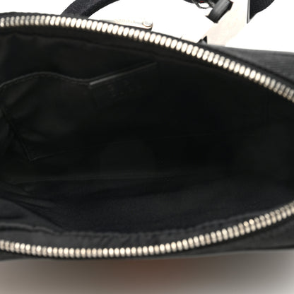Gucci Canvas Web Slim Belt Bag Black 5 of 10