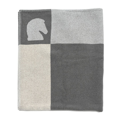 Hermes Wool Cashmere Samarcande Blanket 1 of 6