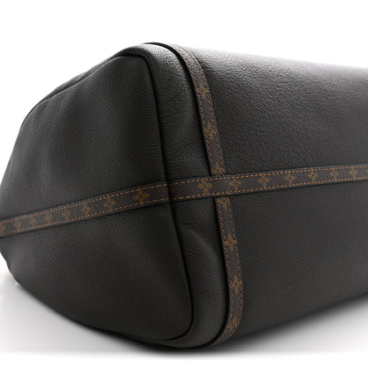 Louis Vuitton Calfskin Monogram Express MM Mahogany 8 of 9