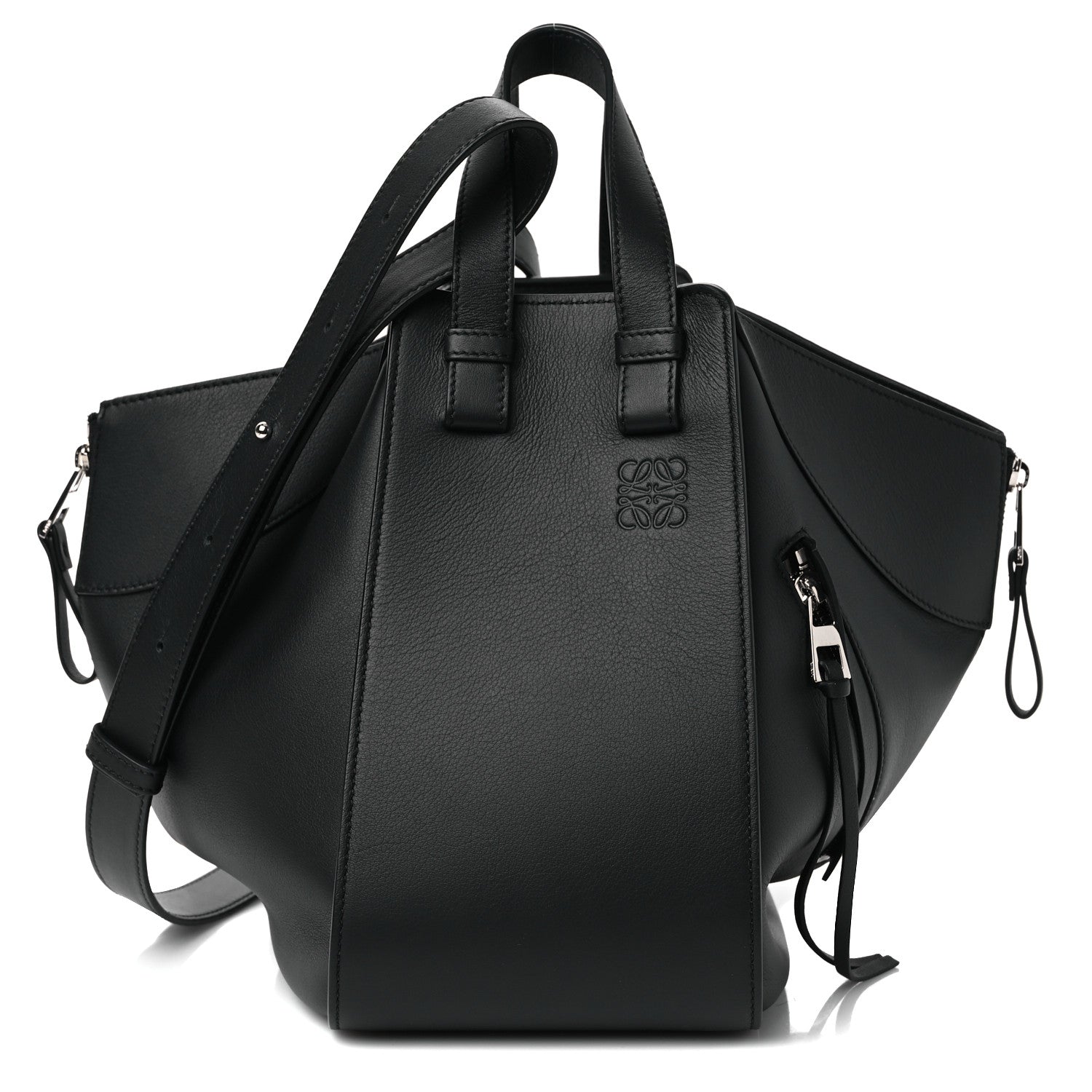 Loewe Calfskin Small Hammock Shoulder Bag Black 1 of 10