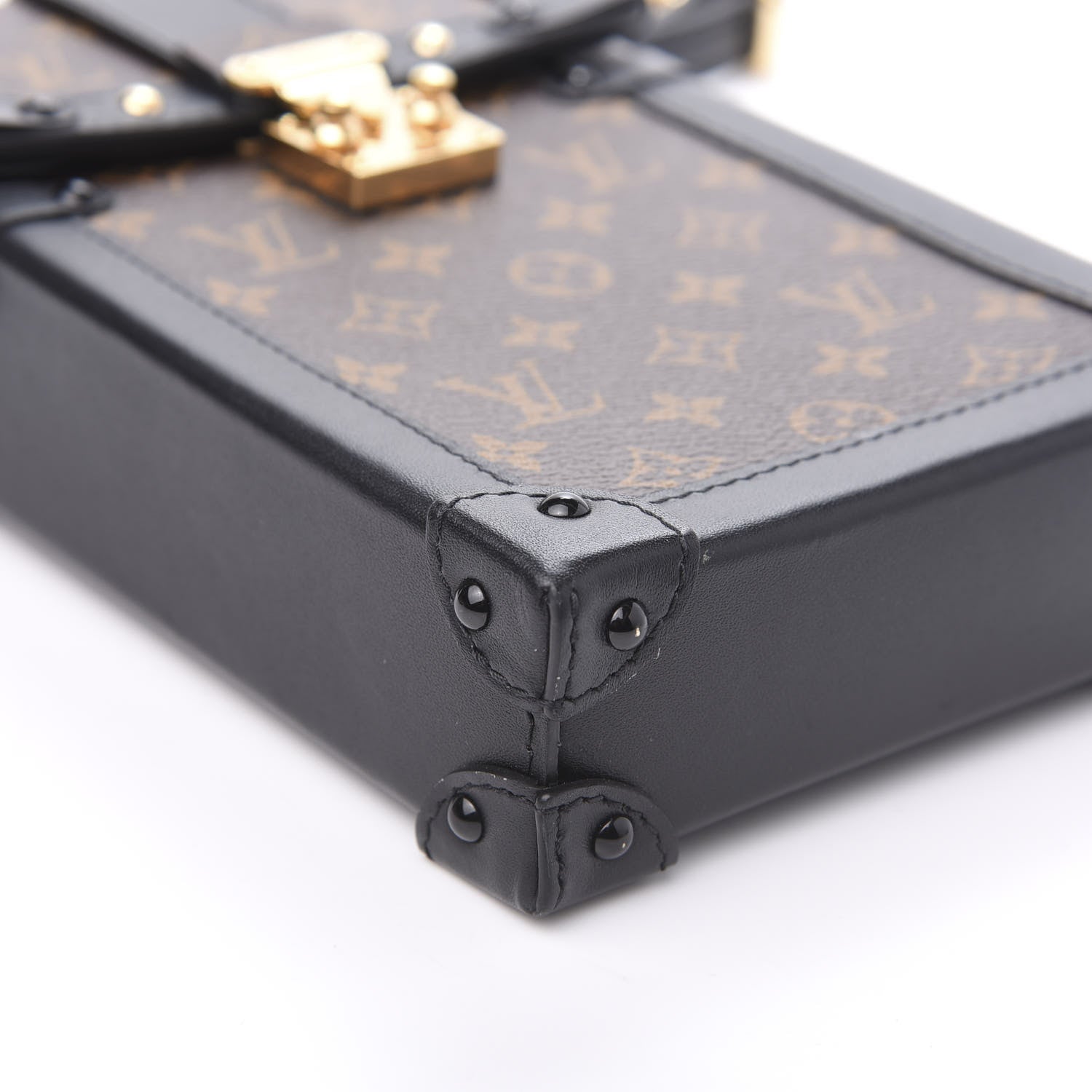 Louis Vuitton Monogram Pochette Trunk Verticale Black 7 of 8