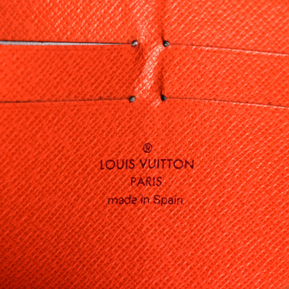 Louis Vuitton Monogram Multicolor Zippy Wallet White Litchi 6 of 14