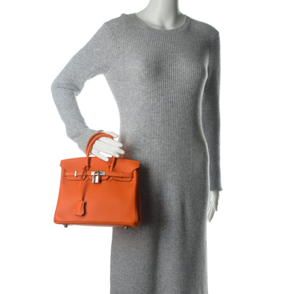 Hermes Swift Birkin 25 Orange 2 of 24