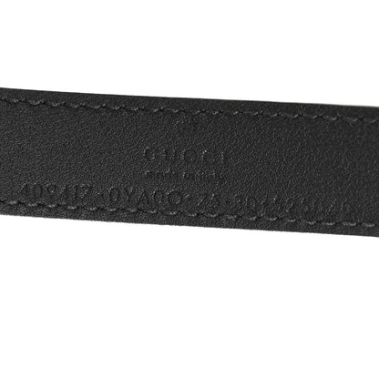 Gucci Calfskin Double G 20mm Belt 75 30 Black 3 of 6