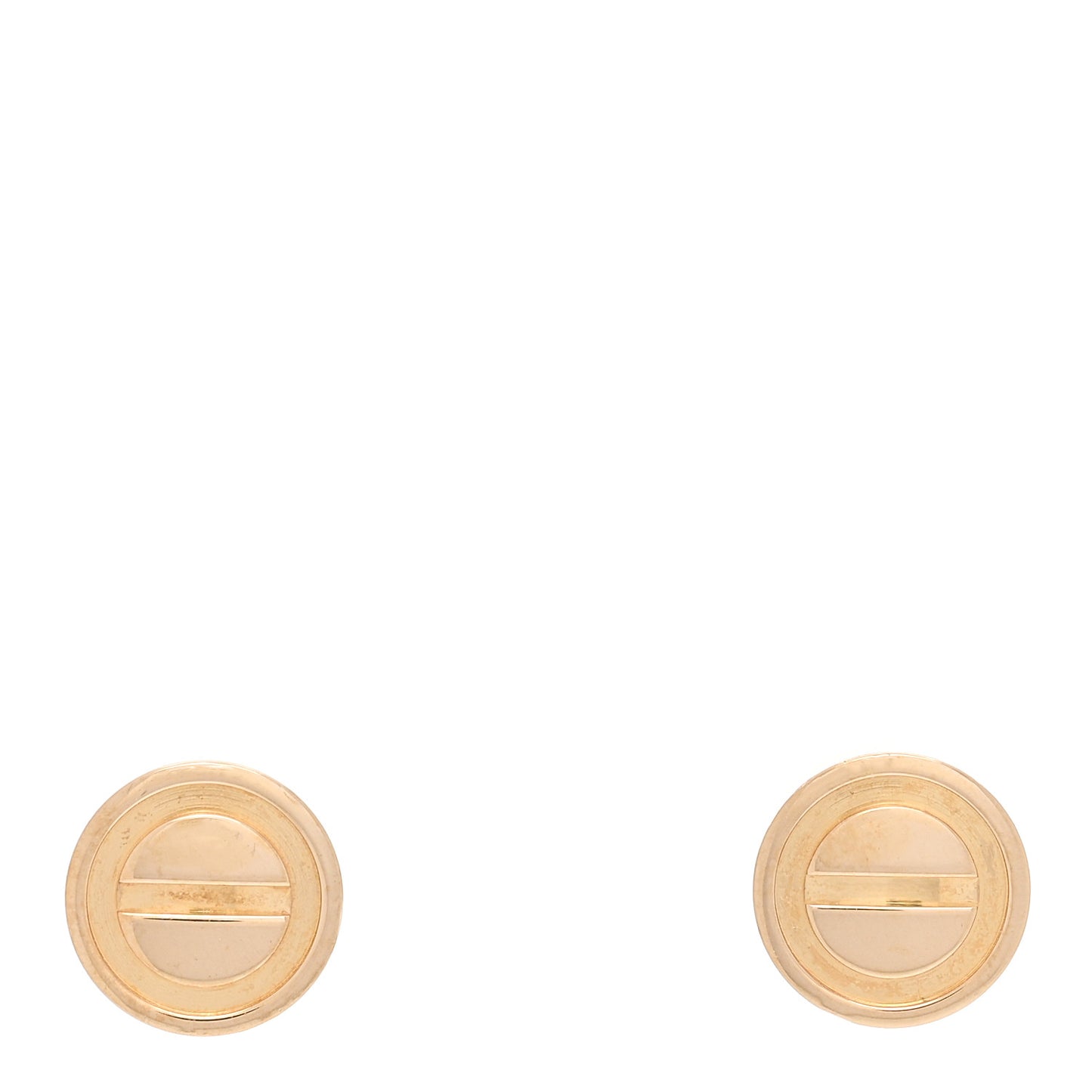 18K Yellow Gold LOVE Earrings