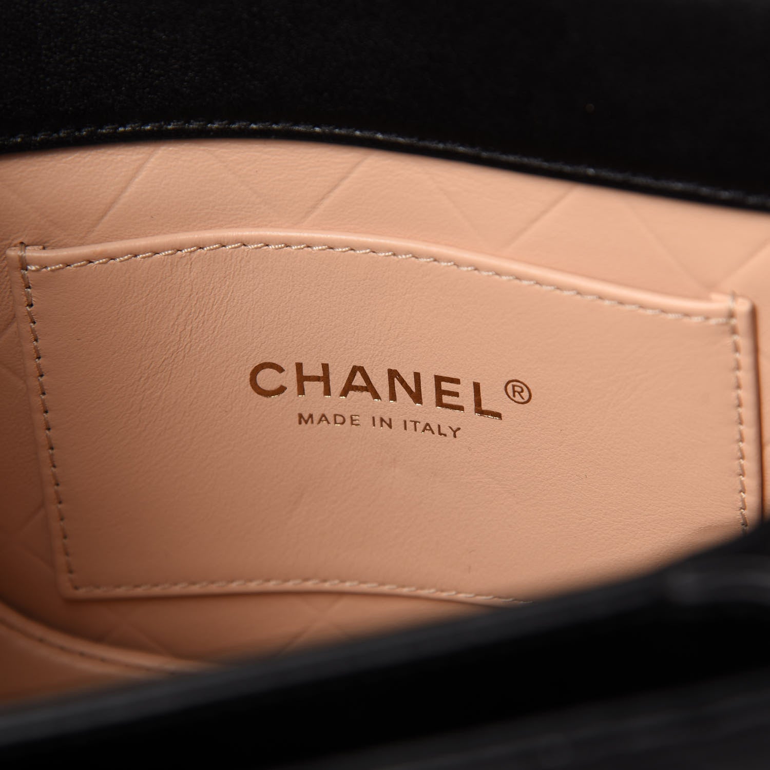 Chanel Calfskin Quilted Moon Messenger Black 8 of 10