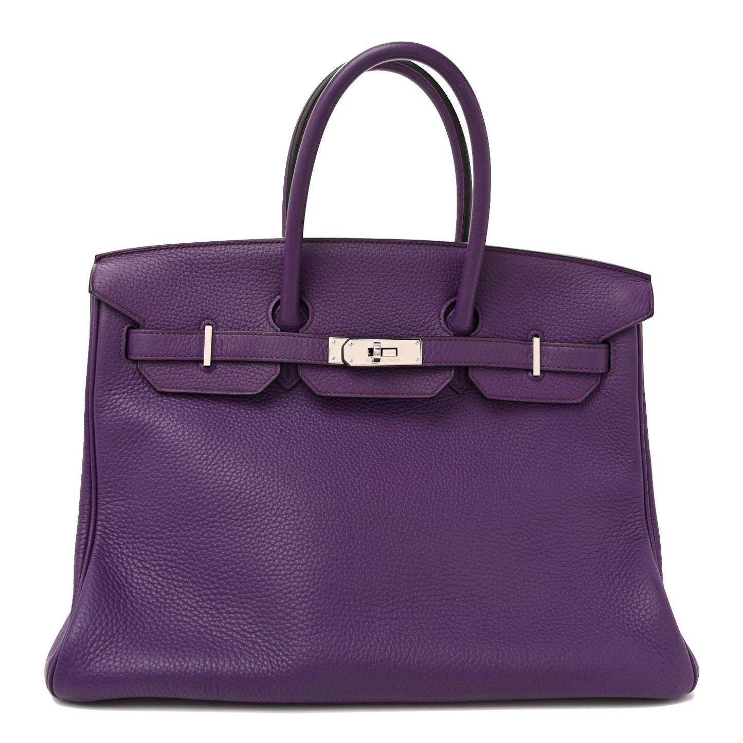 Taurillon Clemence Birkin 35 Ultraviolet
