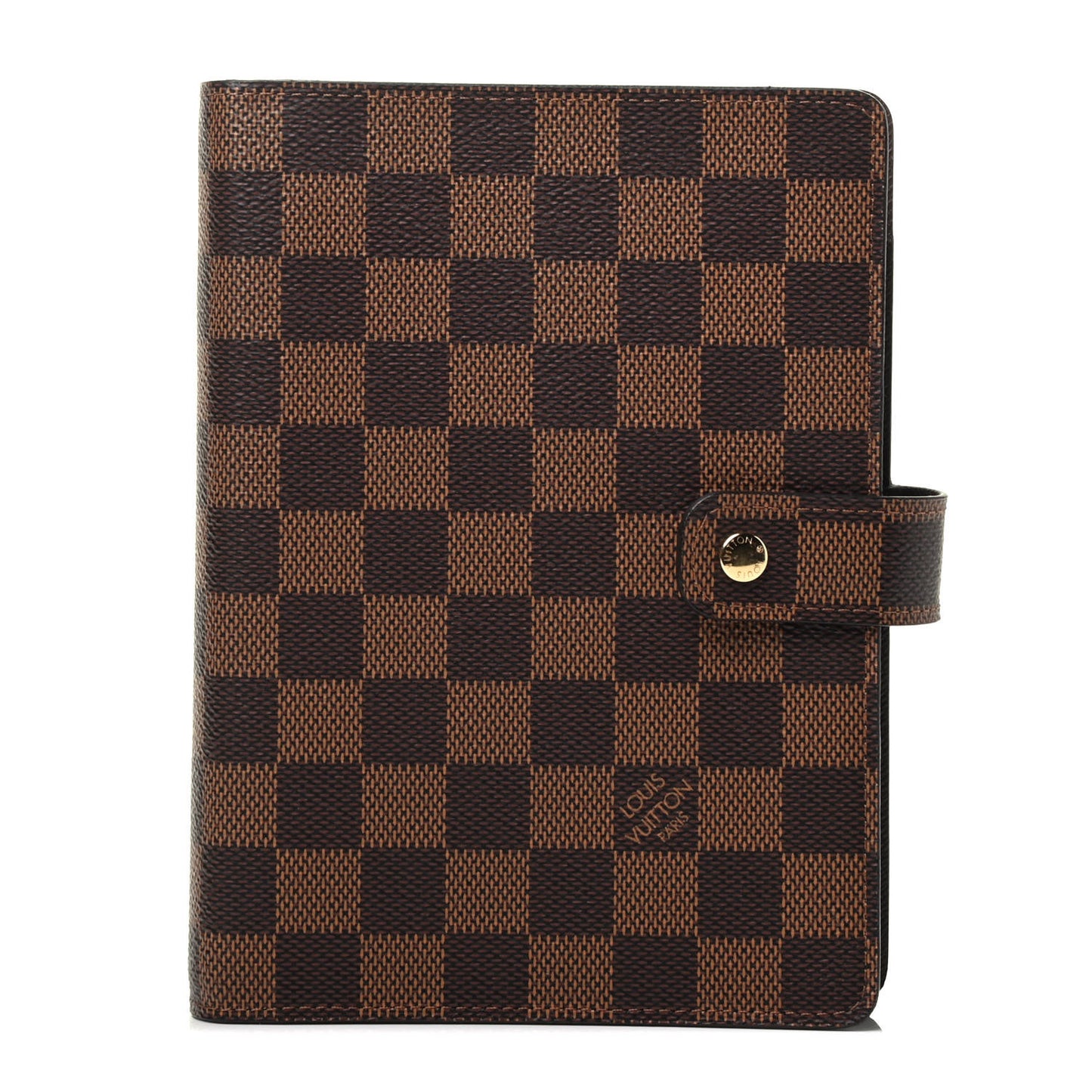 Damier Ebene Medium Ring Agenda Cover