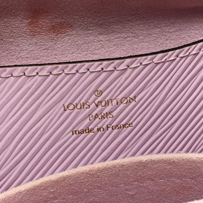 Louis Vuitton Epi Twist Monogram Flower Chain Shoulder Bag MM Wisteria Pink Purple 6 of 11