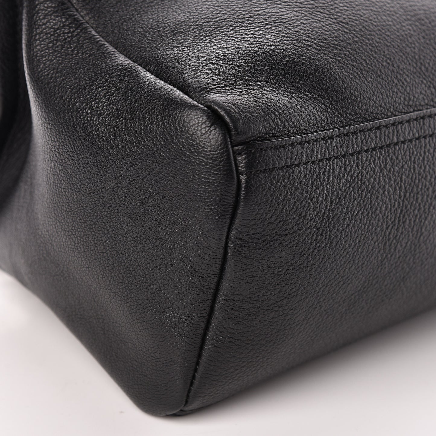 Sugar Goatskin Small Pandora Black