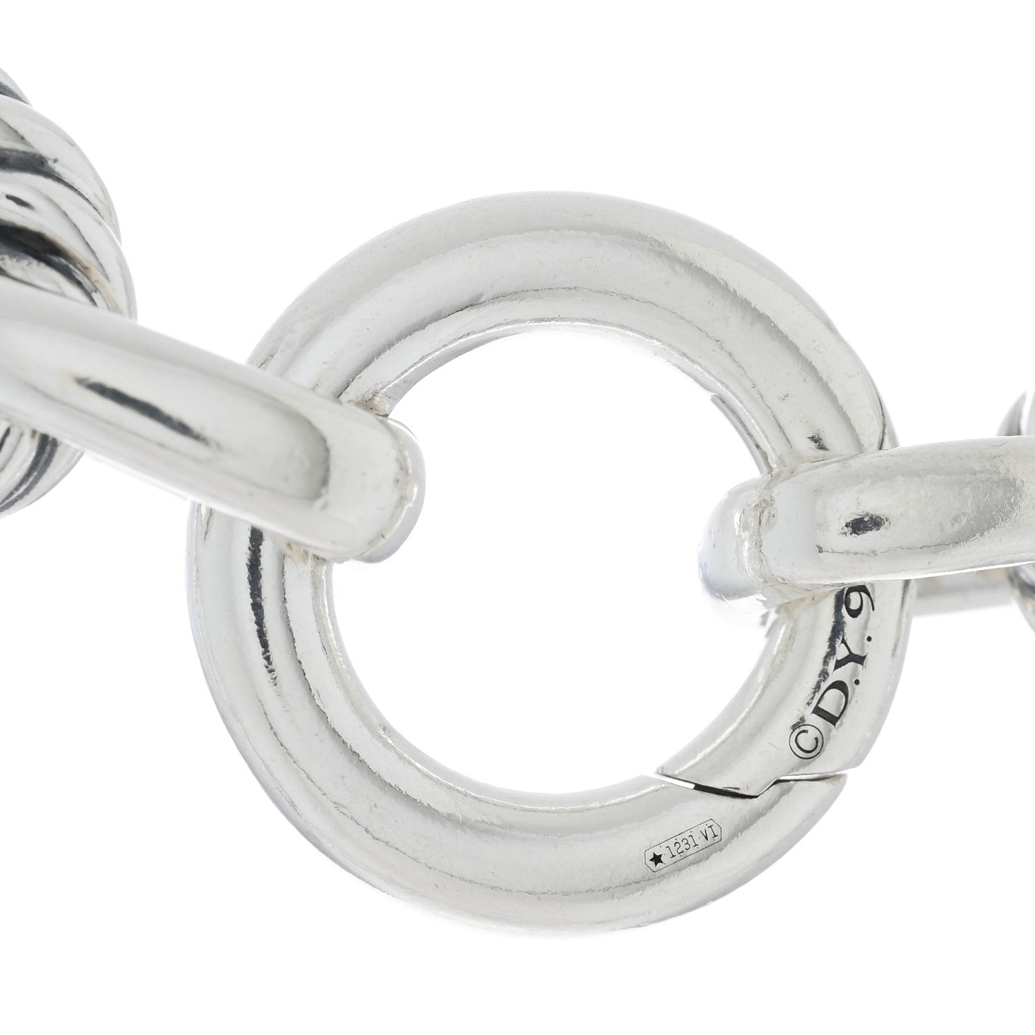 David Yurman Sterling Silver Lexington Chain Necklace 18" 3 of 3