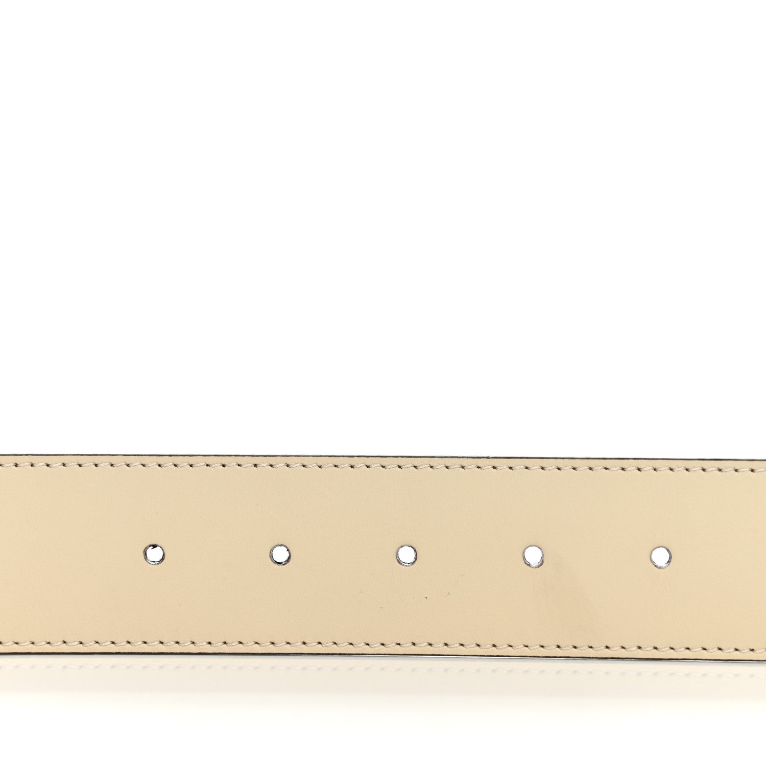 Gucci Calfskin Double G 40mm Belt 90 36 Mystic White 5 of 6