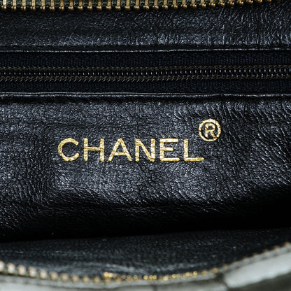 Chanel Lambskin Quilted Small Tassel Shoulder Bag Dark Green 6 of 8