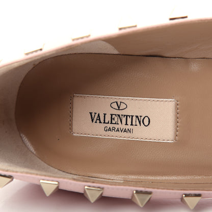 Valentino Garavani Pebbled Calfskin Rockstud 85mm Pumps 39 Rose Quartz 8 of 11