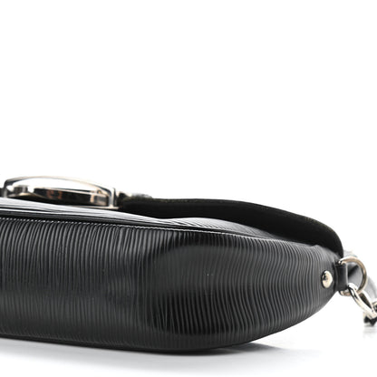 Louis Vuitton Epi Montaigne Clutch Black 8 of 8