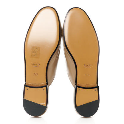 Gucci Malaga Kids Womens Princetown Slippers 37.5 Mud 5 of 9