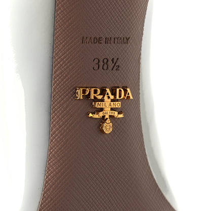 Prada Vernice Pumps 38.5 White 6 of 7