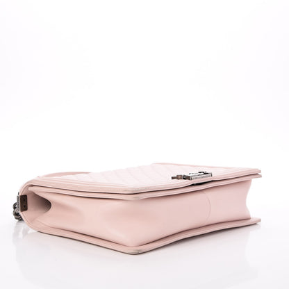 Chanel Lambskin Quilted Large Boy Flap Light Pink 5 of 15