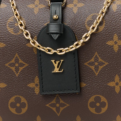 Louis Vuitton LOUIS VUITTON Monogram Petite Malle Souple Black 8 of 10